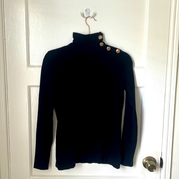 INC International Concepts Sweaters - Black INC turtleneck sweater